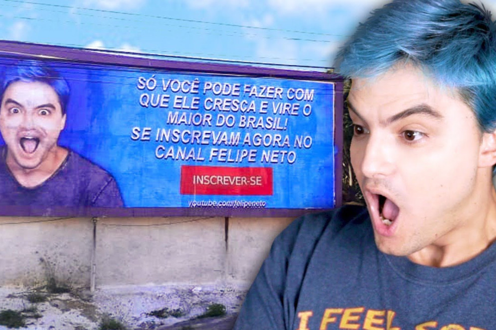 Capa de vídeo de dezembro de 2018, pouco após a campanha eleitoral daquele ano. Até hoje, Felipe Neto segue fazendo vídeos com tom humorístico(Foto: YouTube/Felipe Neto)