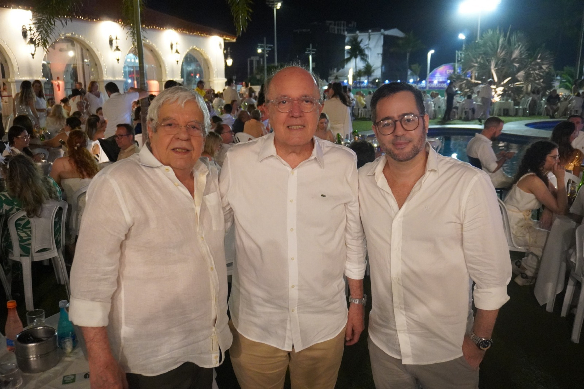 Jefferson Quesado, Fernando Esteves e Jeff Peixoto (Foto: NILTON SILVA/ IDEAL CLUBE)