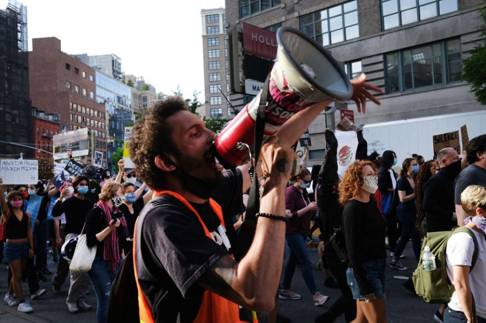 Protestos após a morte de George Floyd foram importante ponto de virada na luta antirracista nos EUA, no Brasil e no mundo(Foto: Spencer Platt/AFP)