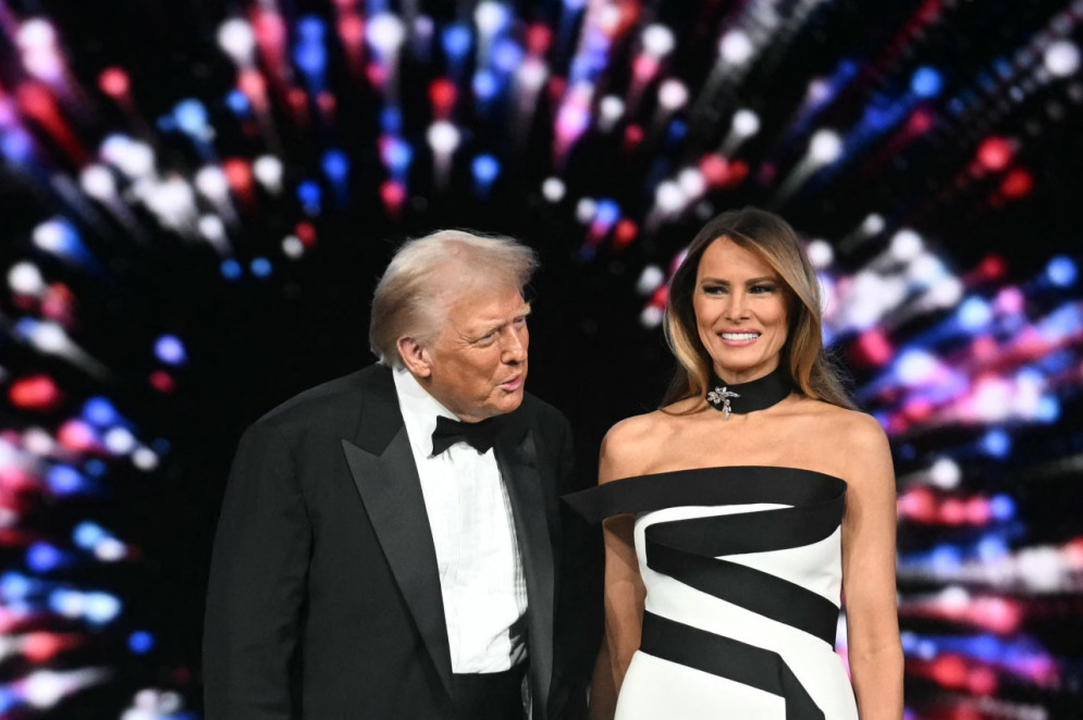 Donald Trump e Melania (Foto: JOE RAEDLE / GETTY IMAGES NORTH AMERICA / Getty Images via AFP)