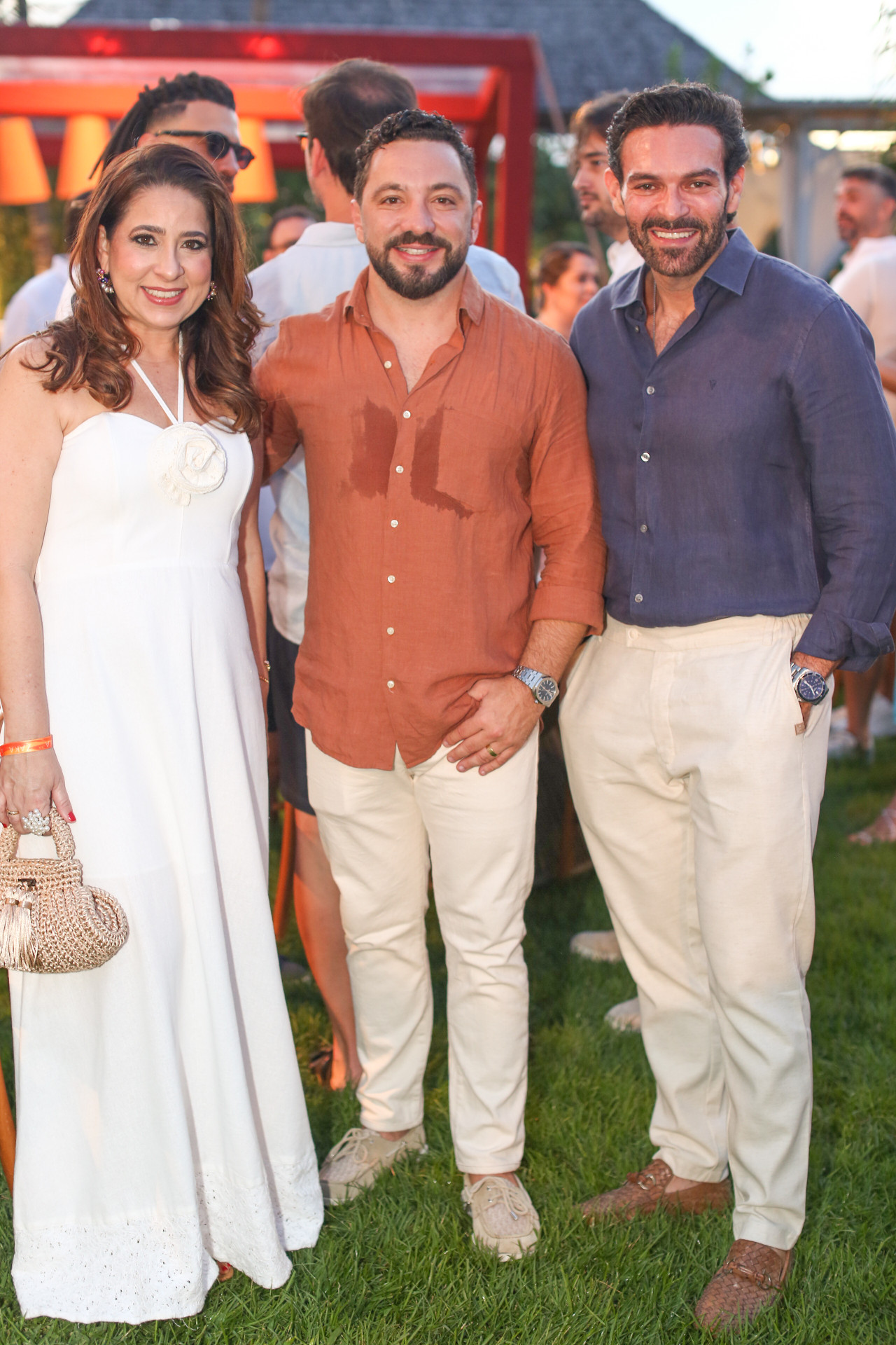 (Foto: JoaoFilho Tavares)Anelise Holanda, Zakaria Benzaama e Clovis Holanda 