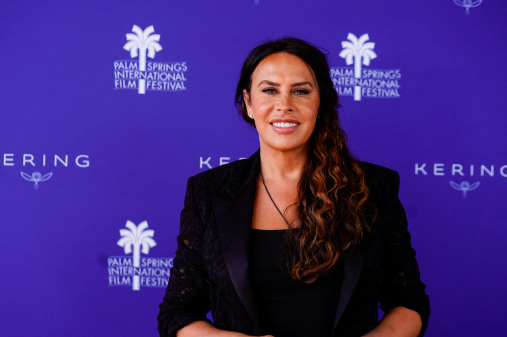 Legenda: Karla Sofía Gascón participa do 36º Festival Internacional Anual de Cinema de Palm Springs(Foto: Foto de Presley Ann/GETTY IMAGES NORTH AMERICA/Getty Images via AFP)