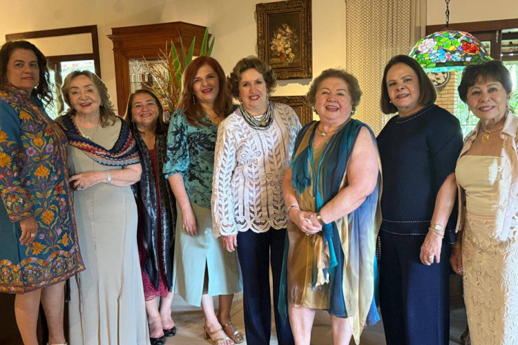  Grupo das azuis (Foto: arquivo pessoal)