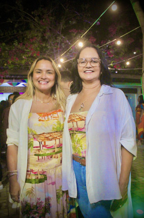 Roberta de Bismarck e Ana Melo(Foto: arquivo pessoal )