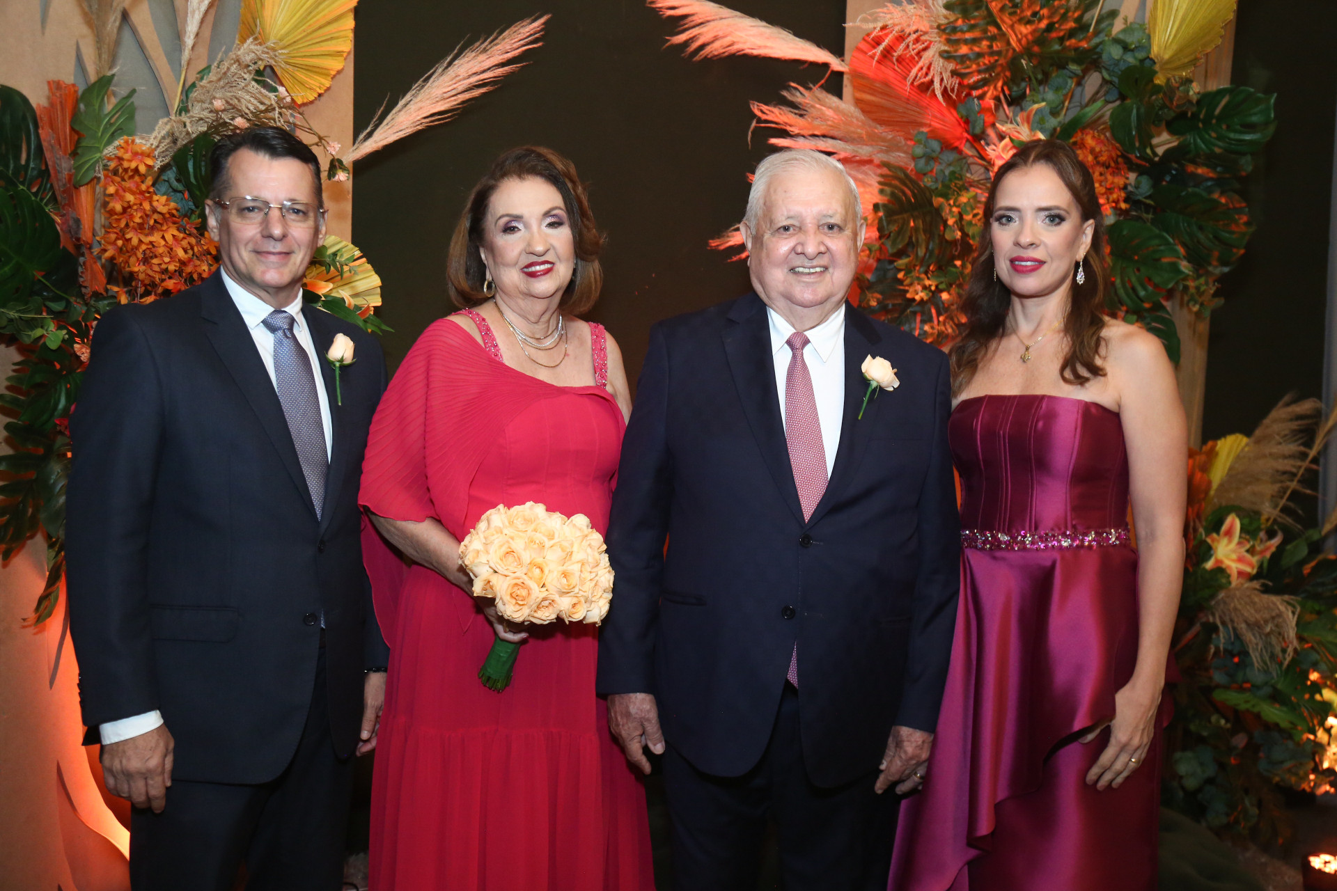 (Foto: JoaoFilho Tavares)Bias, Maria Berenice e Joaquim e Clarissa Cavalcante 