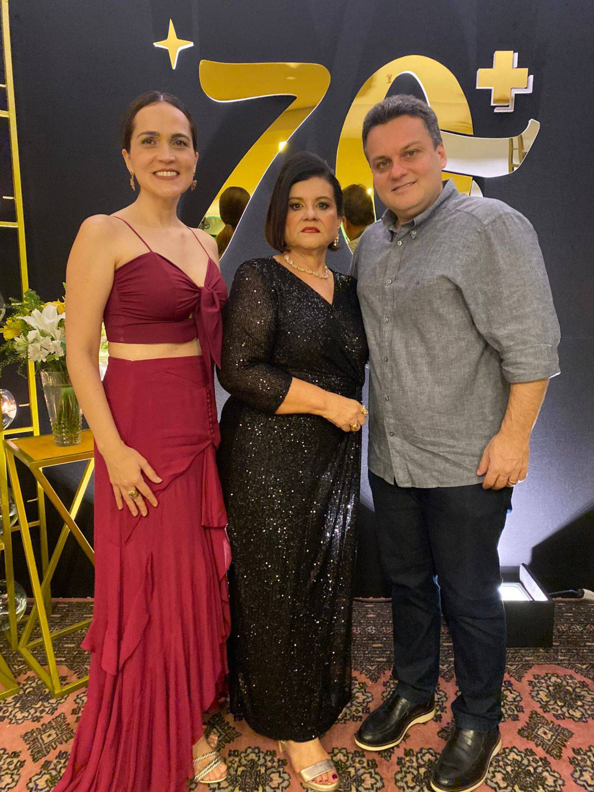 Alexandre Dall'Olio e Larissa com Regina (Foto: arquivo pessoal)