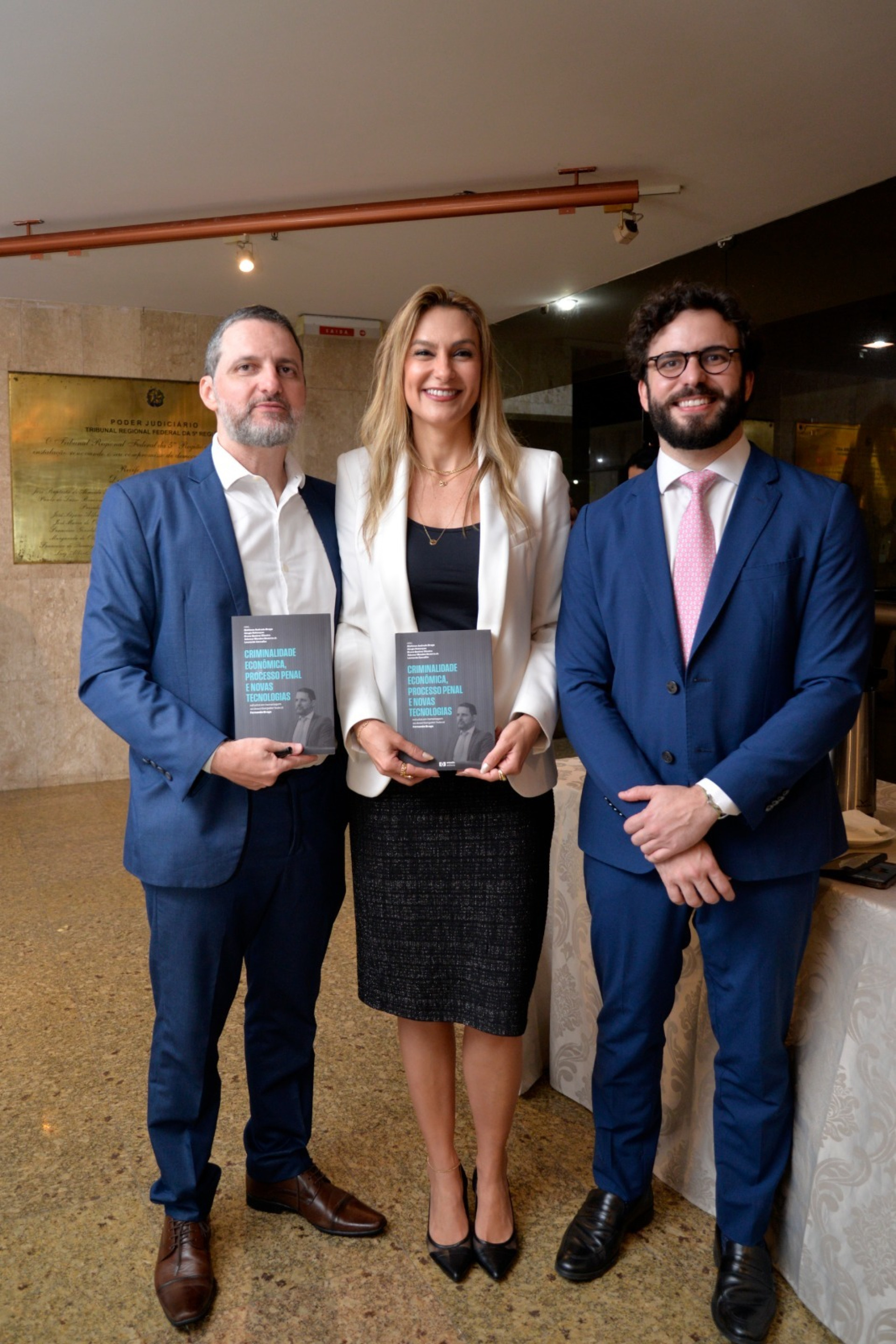(Foto: DIVULGAÇÃO )Fernando Braga, Cibele Benevides e Matheus Braga