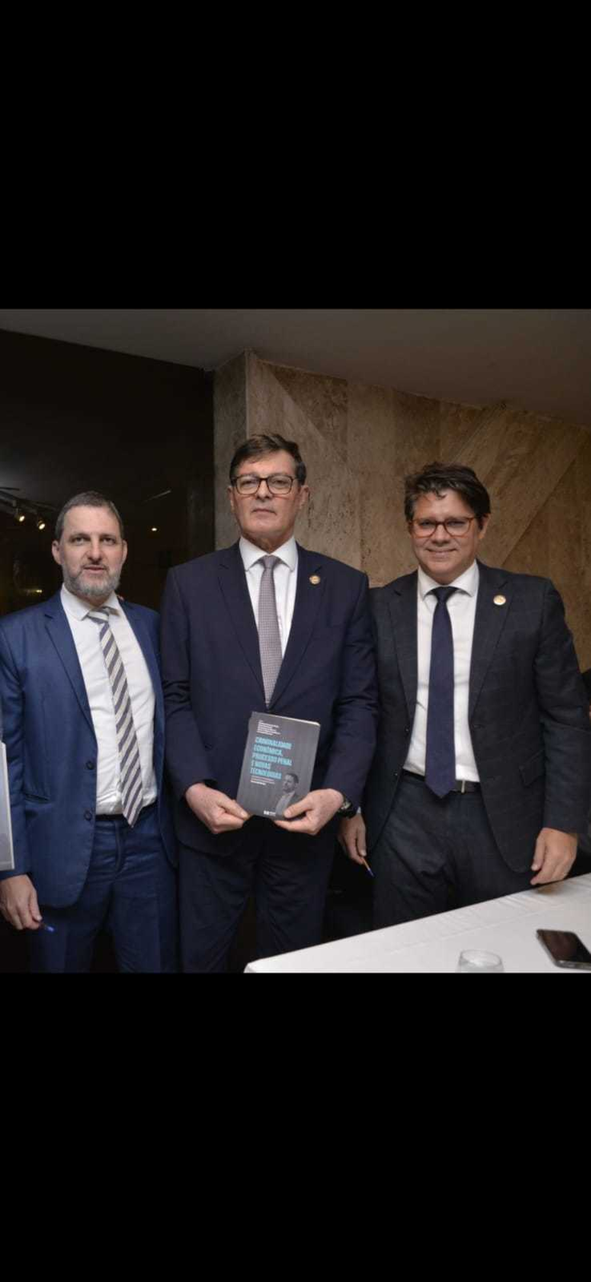 (Foto: DIVULGAÇÃO )Fernando Braga, Cid Marconi e Leonardo Carvalho.