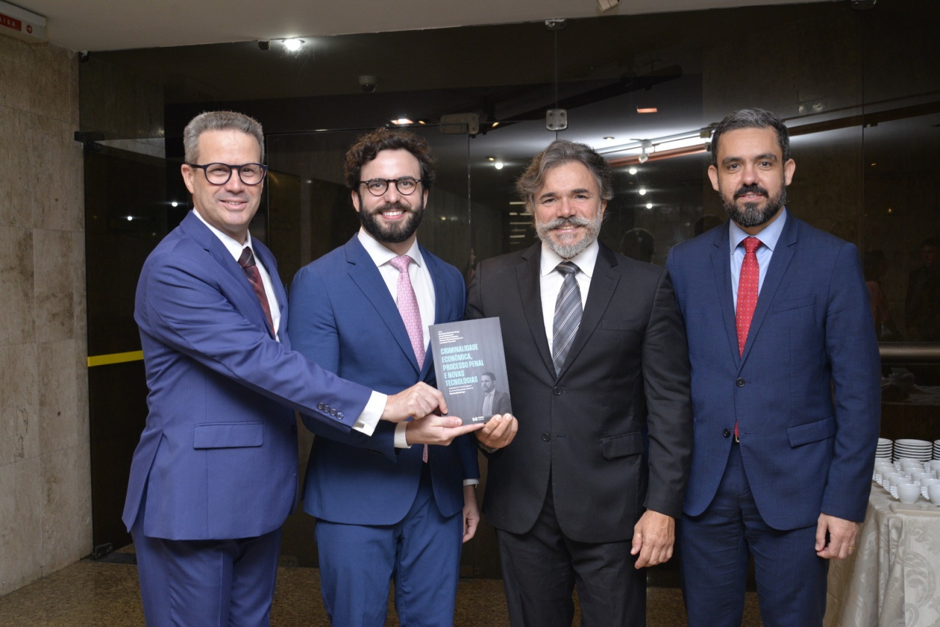(Foto: DIVULGAÇÃO )Nestor Santiago, Matheus Braga, Rosmar Alencar e Sérgio Rebouças