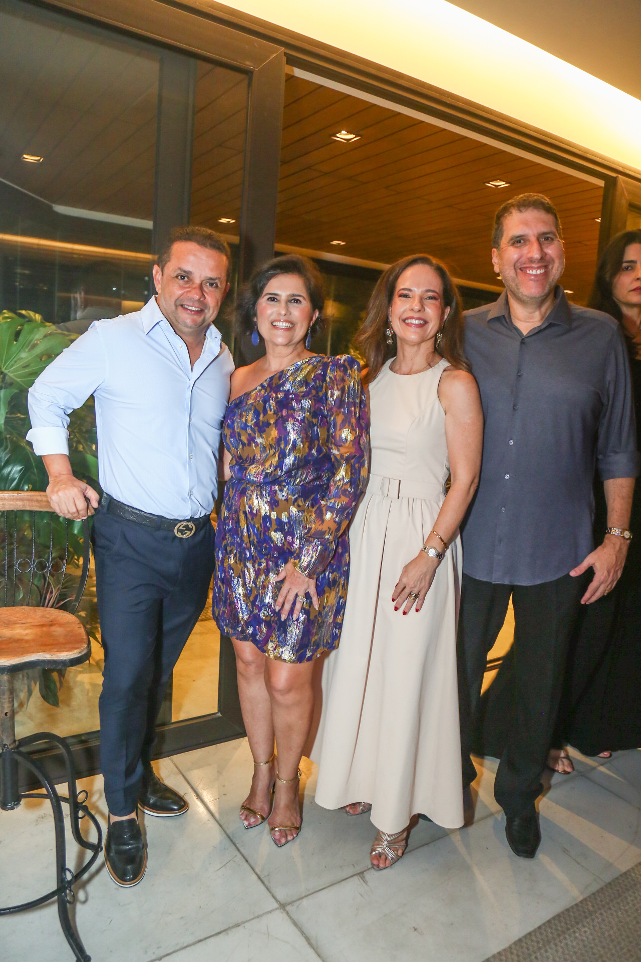 (Foto: JoaoFilho Tavares)Germano e Micheline Albuquerque, Camila e João Jorge Cavalcante