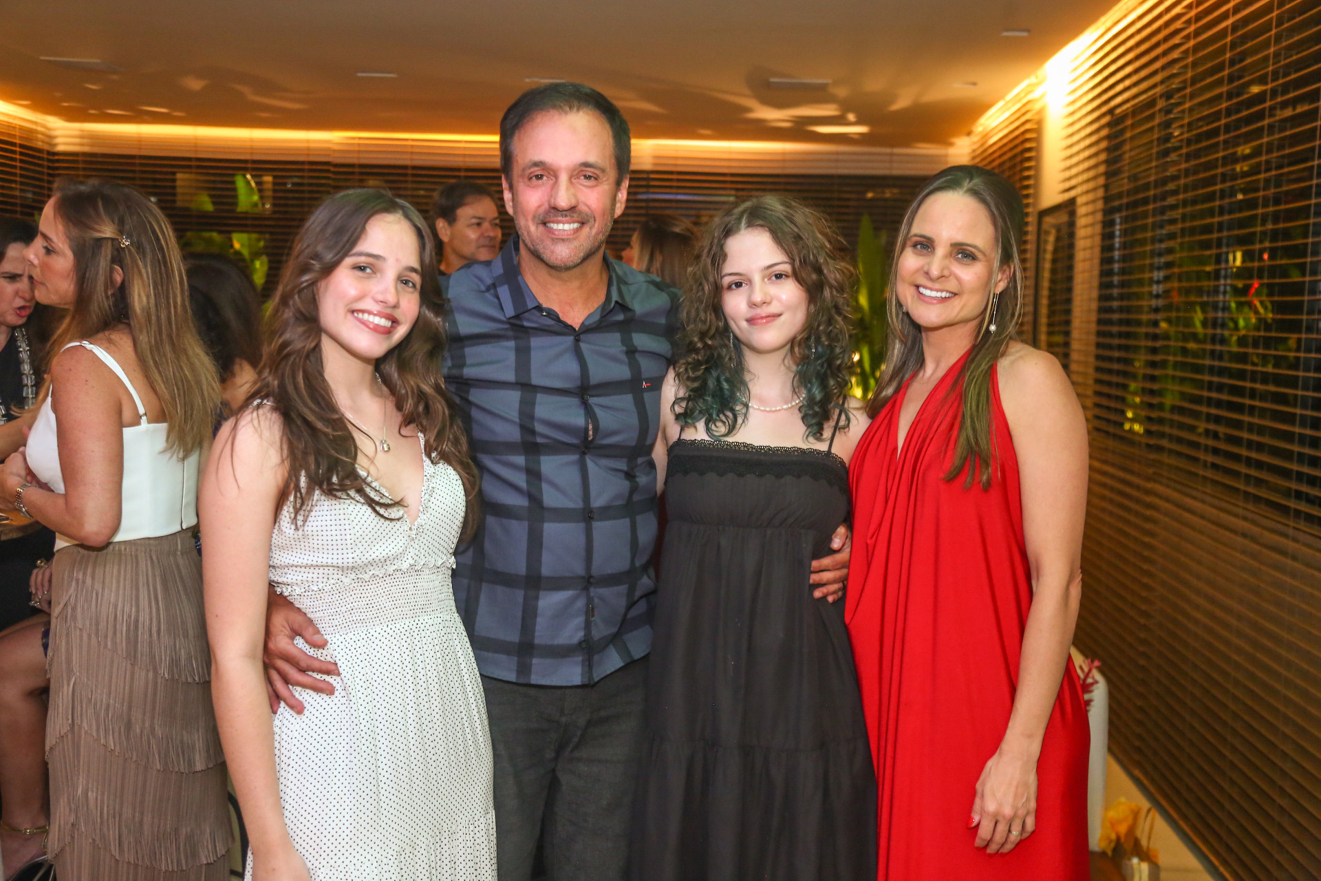 (Foto: JoaoFilho Tavares)Rebecca, Fernando e Rachel Novaes, e Ana Virginia Furlani 
