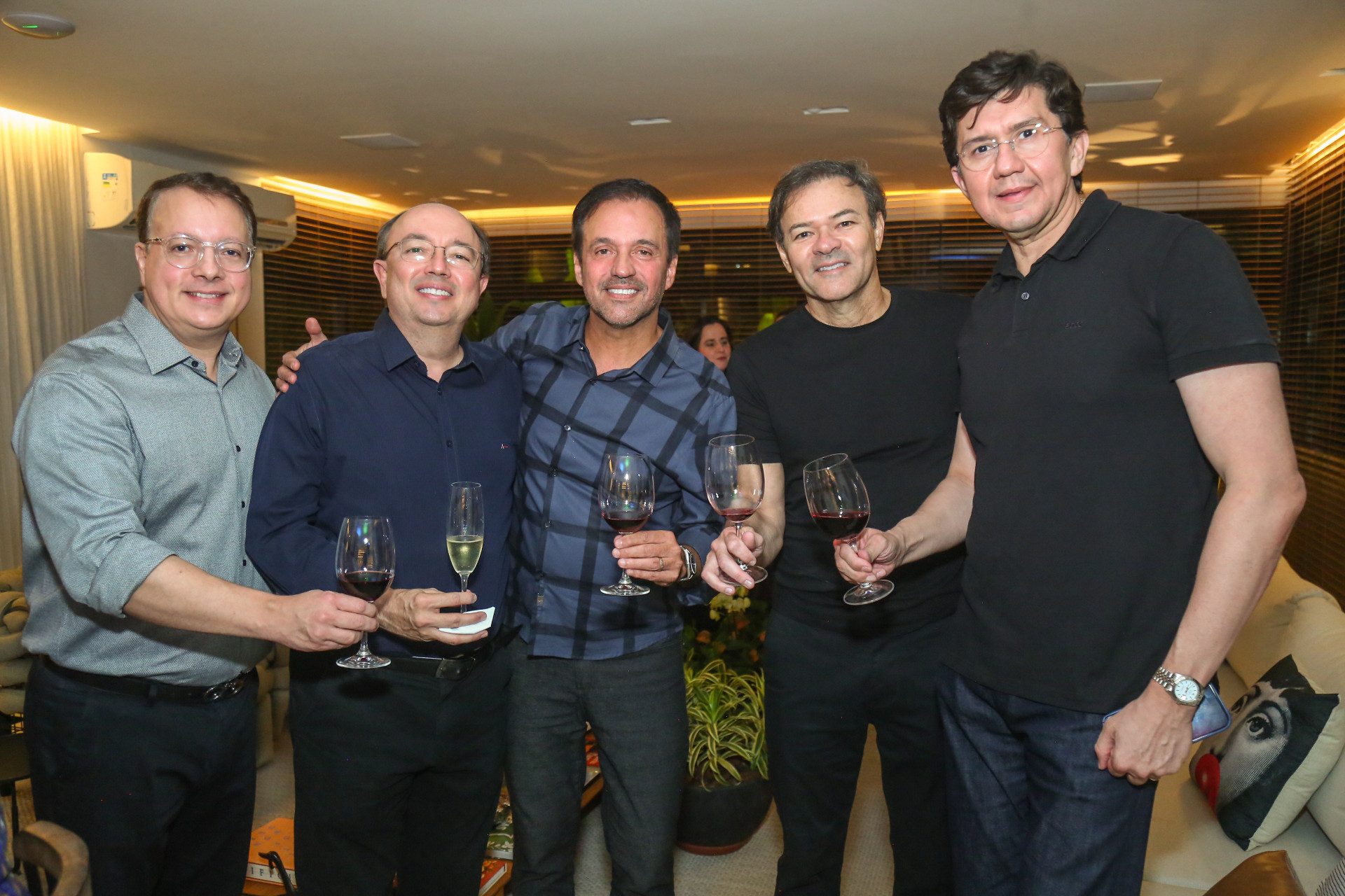 (Foto: JoaoFilho Tavares)Rodrigo Barroso, Weiber Xavier, Fernando Novaes, Guilherme Fujita e Edson Santana 