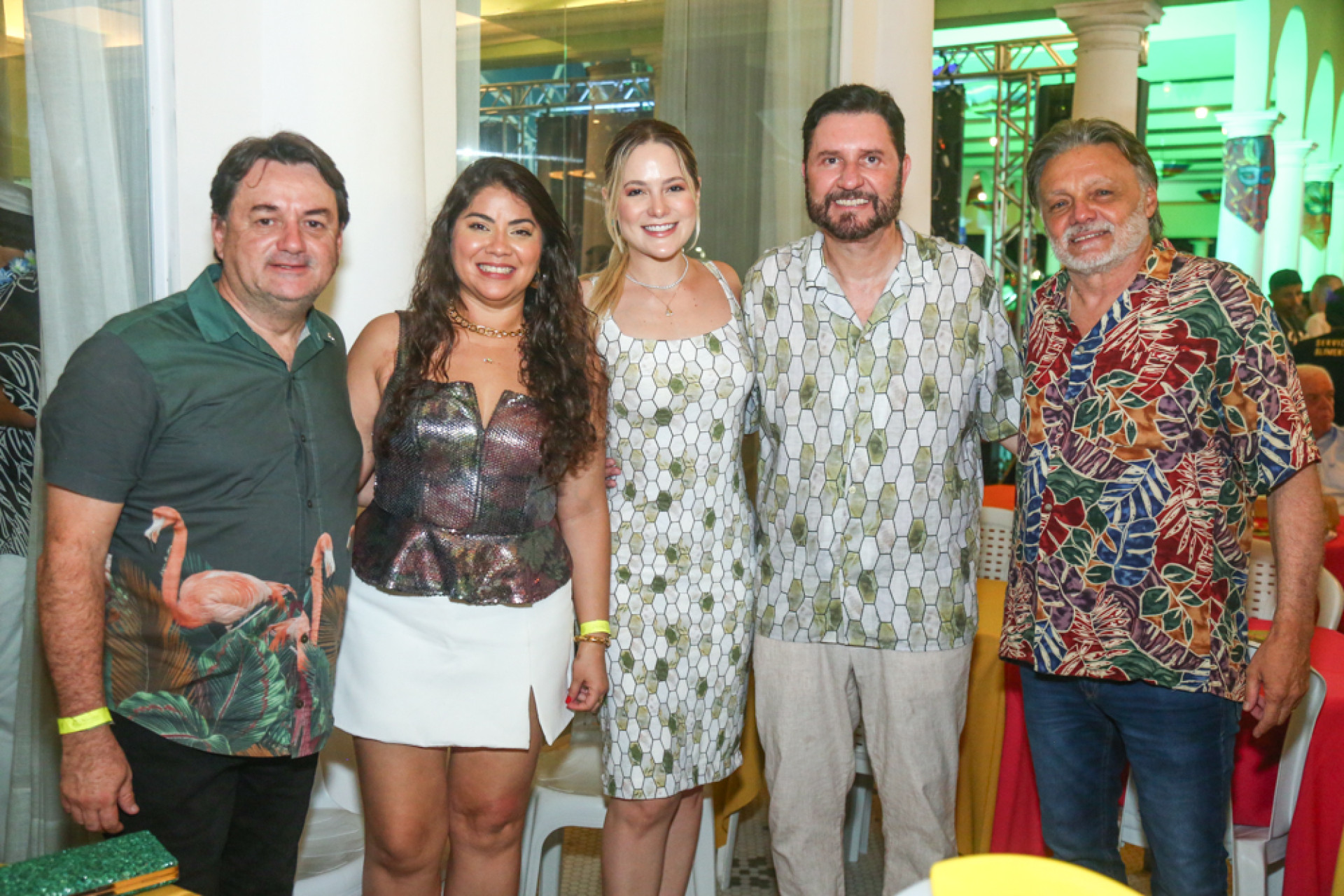 (Foto: JoaoFilho Tavares)Benigno Junior, Analu Bezerra, Tainah e Romeu Aldigueri e Carlos Ivo