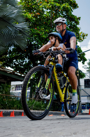 De acordo com o GDCI, nas ruas que foram implantadas ciclofaixas e as faixas de tráfego foram estreitadas, houve um potencial de redução de acidentes com feridos em 29%(Foto: Aurelio Alves)