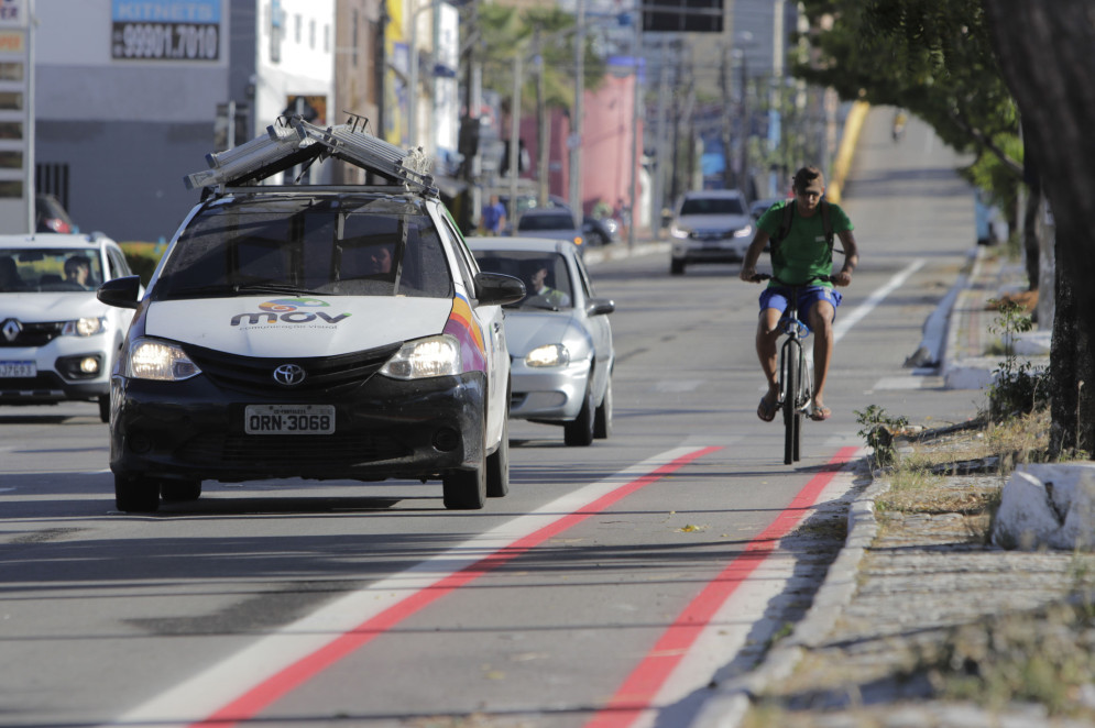 Implantação de novas ciclovias e de faixas exclusivas para ônibus também ajudam a reduzir óbitos(Foto: FCO FONTENELE)