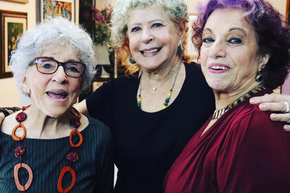 Helena Wiechmann, Sonia Bonetti e Gilda Bandeira, juntas formaram o trio das Avós da Razão (Foto: Divulgação  )