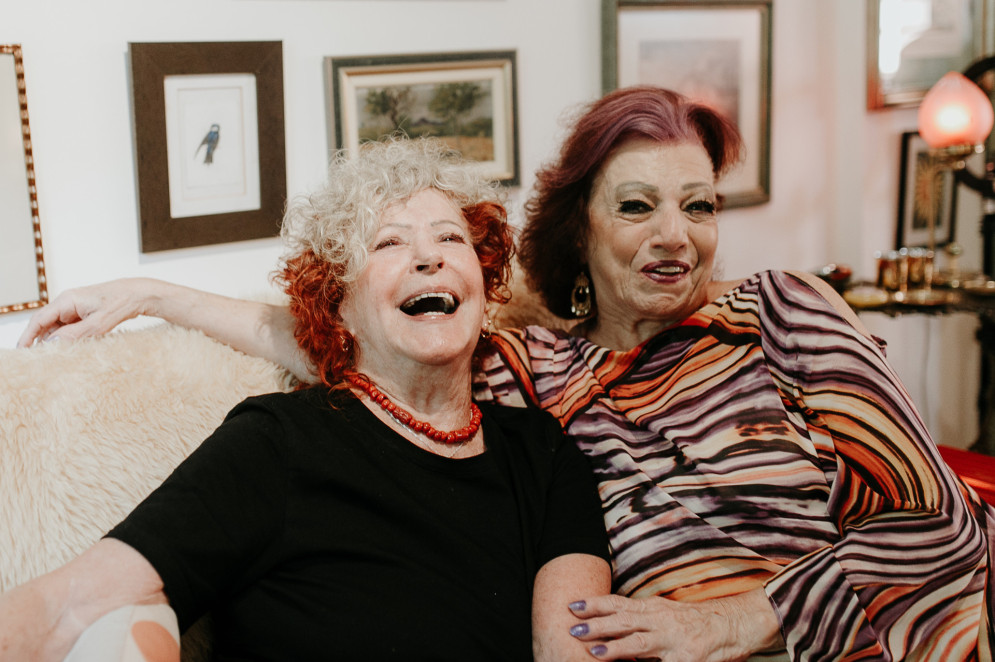 Sonia Bonetti e Gilda Bandeira seguem em ativa nas redes sociais  (Foto: Karine Britto/Divulgação)