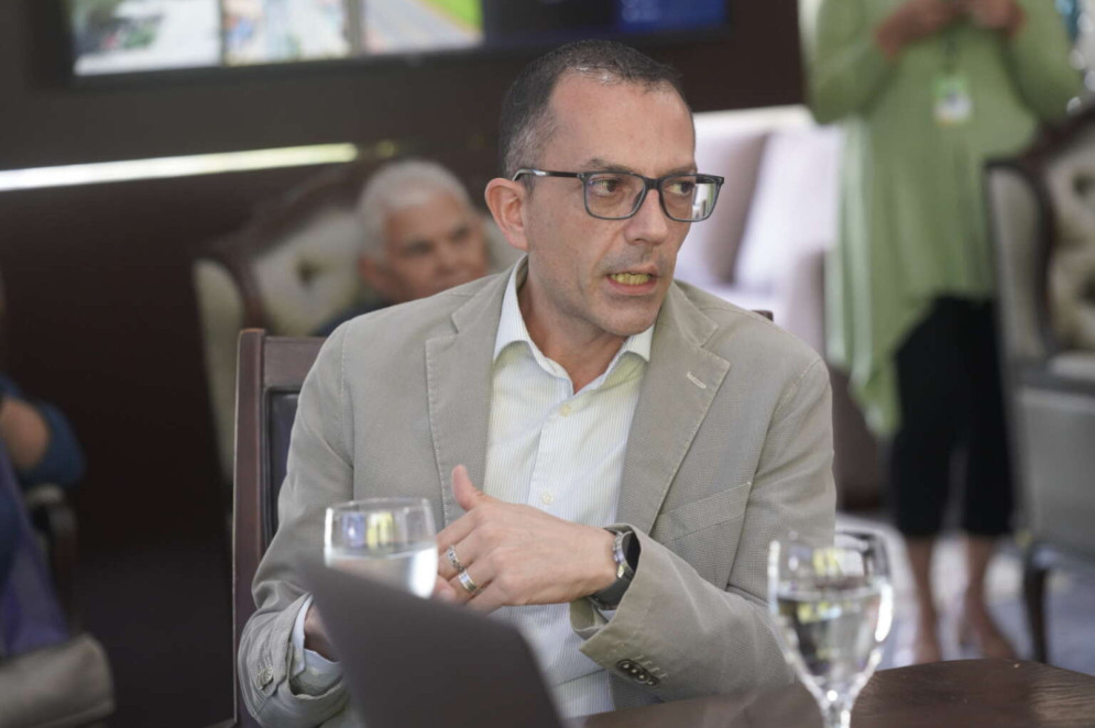 Gerente-geral da Meri Pobo, o italiano Matteo Agnese(Foto: Carlos Gibaja/Casa Civil/Governo do Ceará)