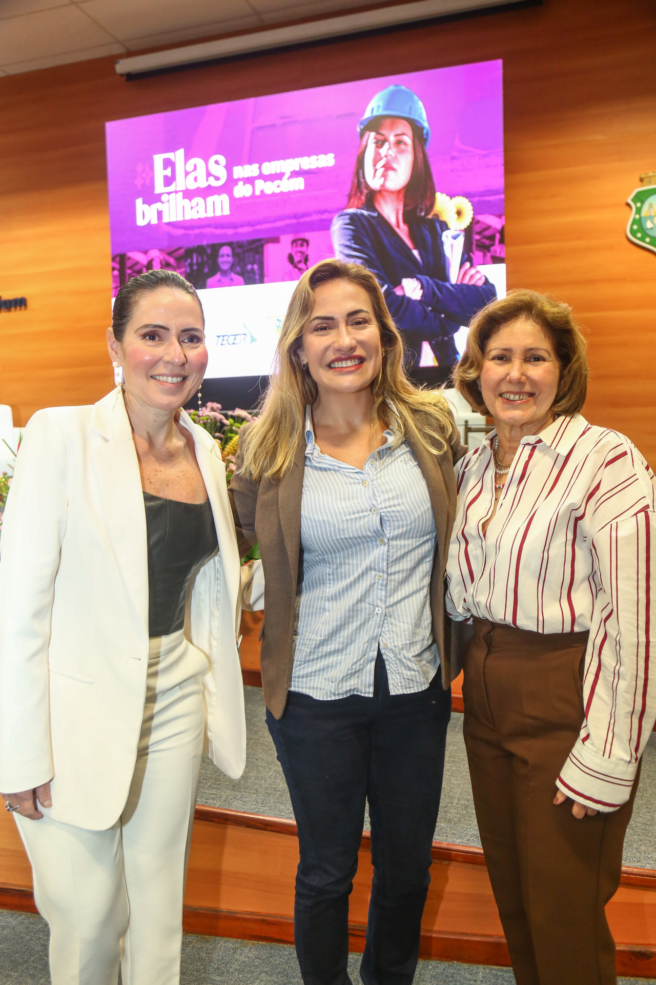 (Foto: JoaoFilho Tavares)Agueda Muniz, Ana Carolina e Ludmila Campos 