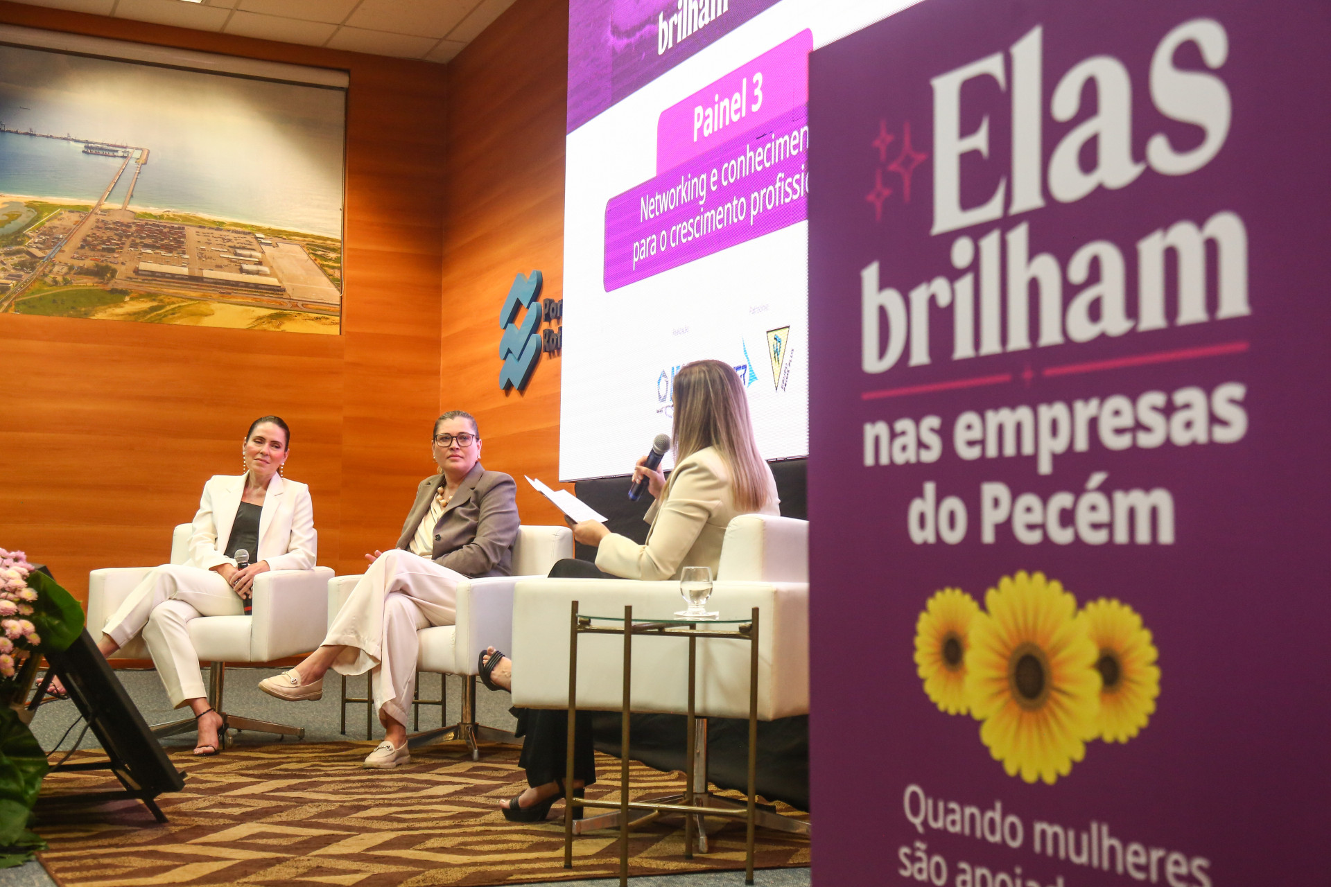 (Foto: JoaoFilho Tavares)Águeda Muniz, Rebeca Oliveira e Gisele Sestren 