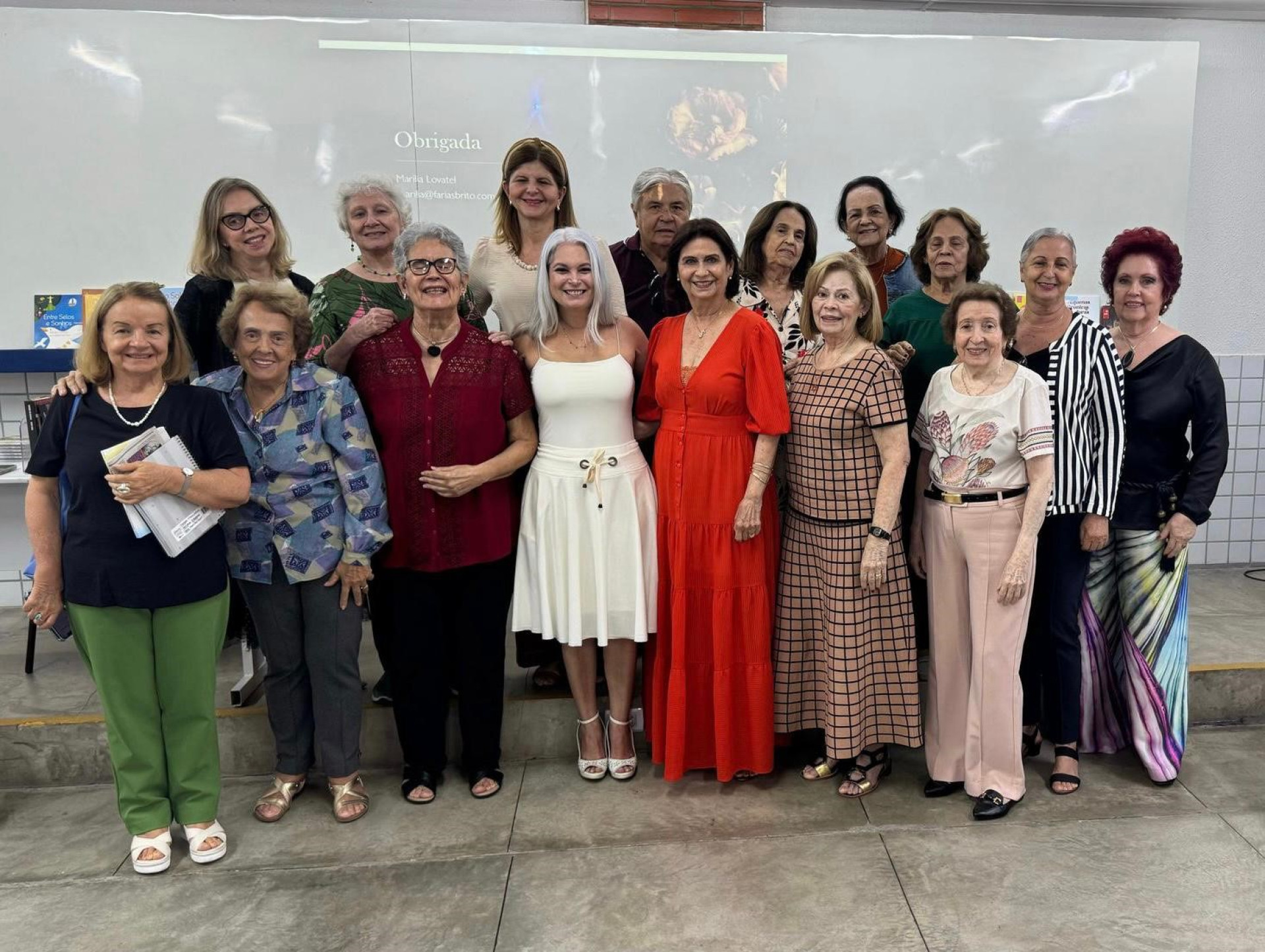 Turma do curso de escrita literária 