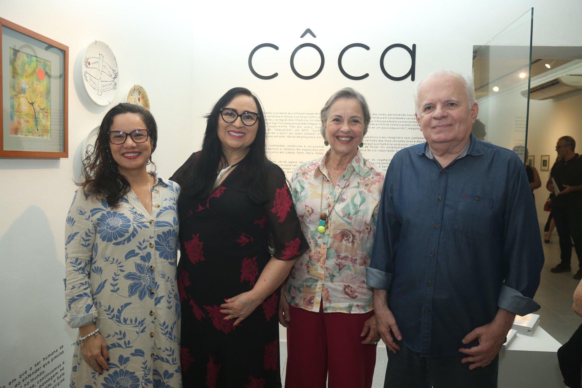 (Foto: JoaoFilho Tavares)Graciele Siqueira, Côca Torquato, Ignes Meneleu Fiuza e Virgilio Maia

