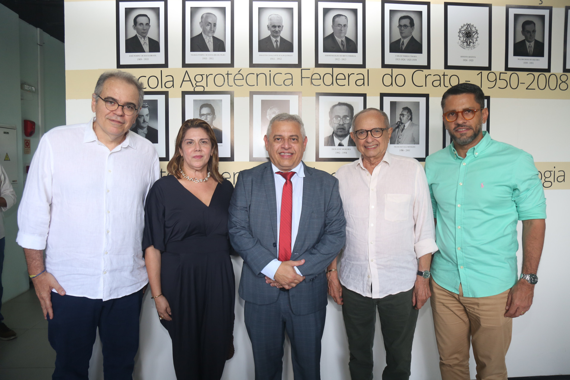 (Foto: JoaoFilho Tavares)João Dummar Neto, Adriana Joca, Wally Menezes, Nazareno Albuquerque e Alexandre Medina Néri