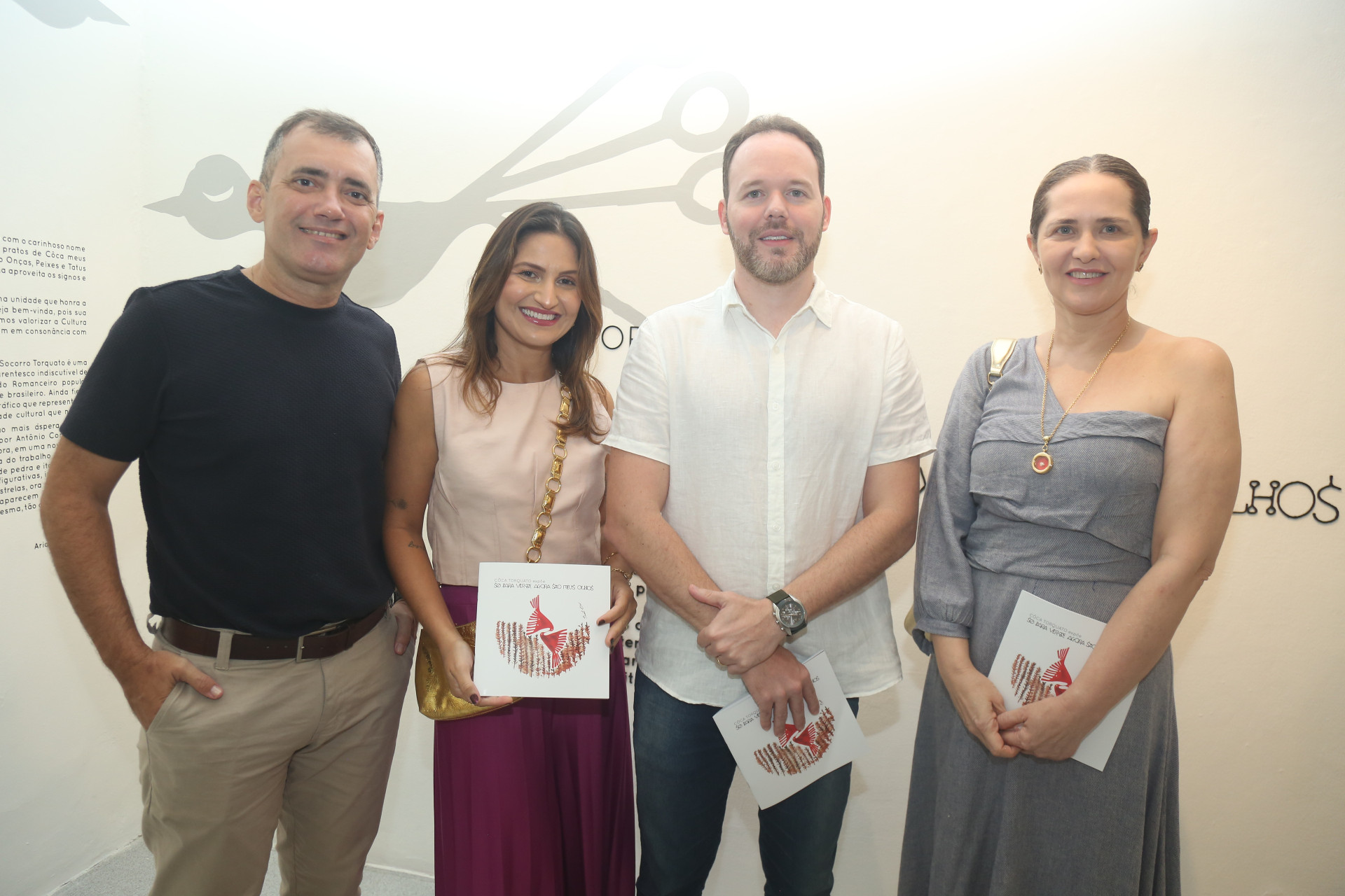 (Foto: JoaoFilho Tavares)Neto e Larisse Fontenele, Pedro Italo e Marcia Simões