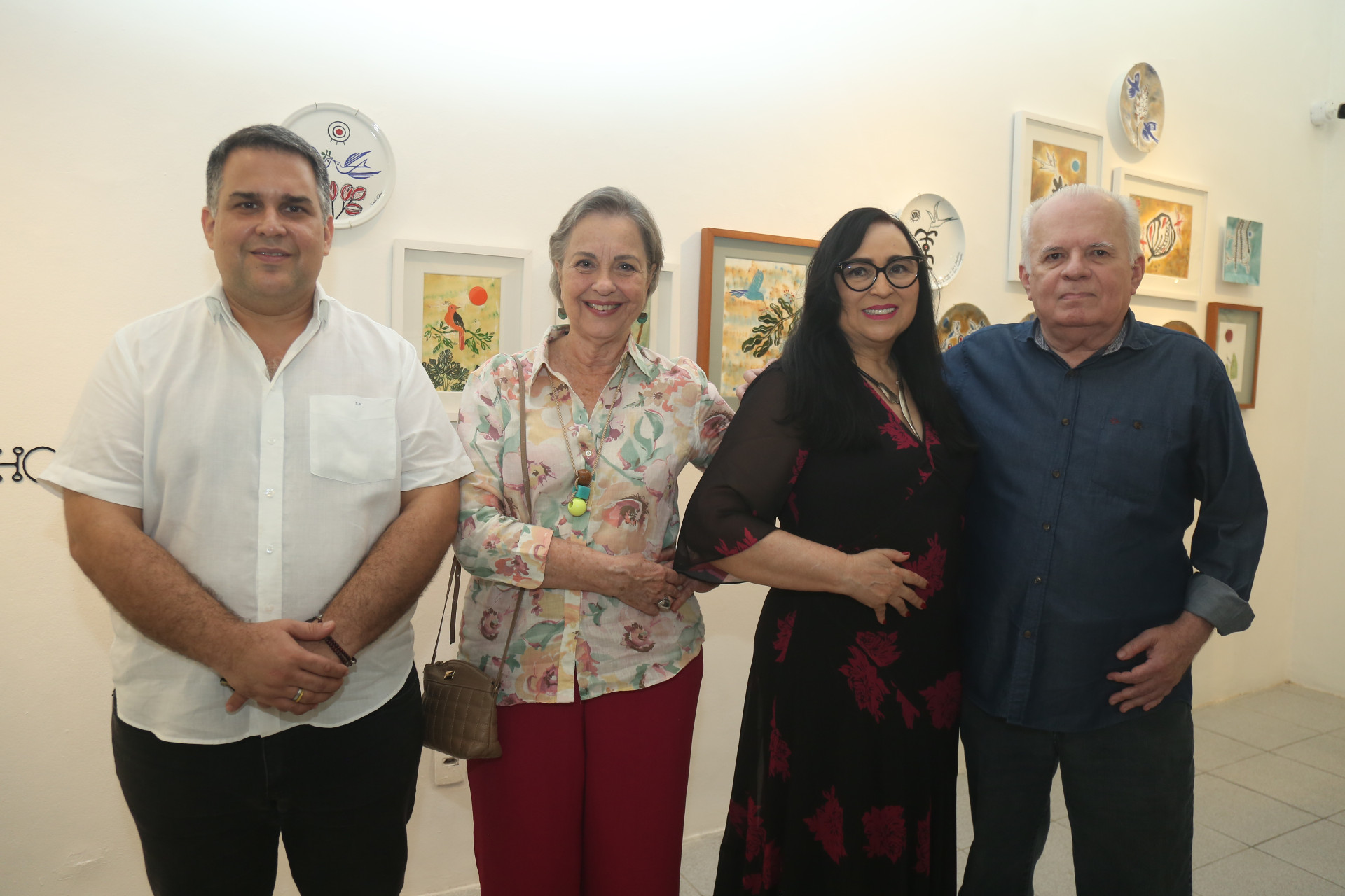 (Foto: JoaoFilho Tavares)Tulio Paracampos, Ignês Meneleu Fiuza, Coca Torquato e Virgilio Maia