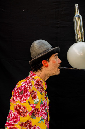 O espetáculo de circo e teatro 