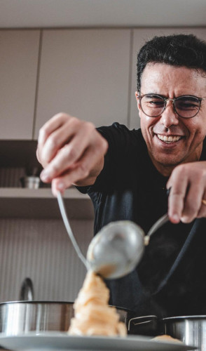 Nisabro Fujita: cozinha como hobby(Foto: Lucas Fujita/ Arquivo familiar )