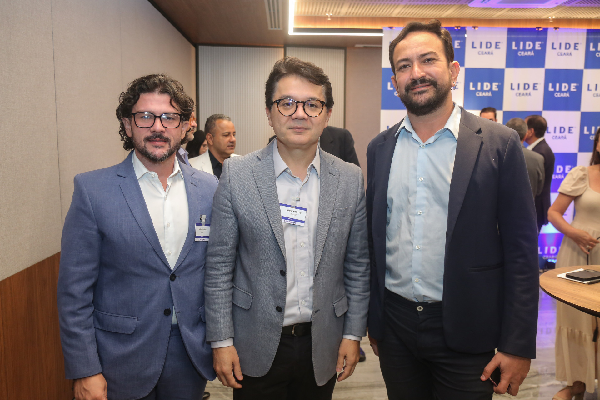 (Foto: JoaoFilho Tavares)Antonio Junior, Neuri Freitas e Leonardo Costa 