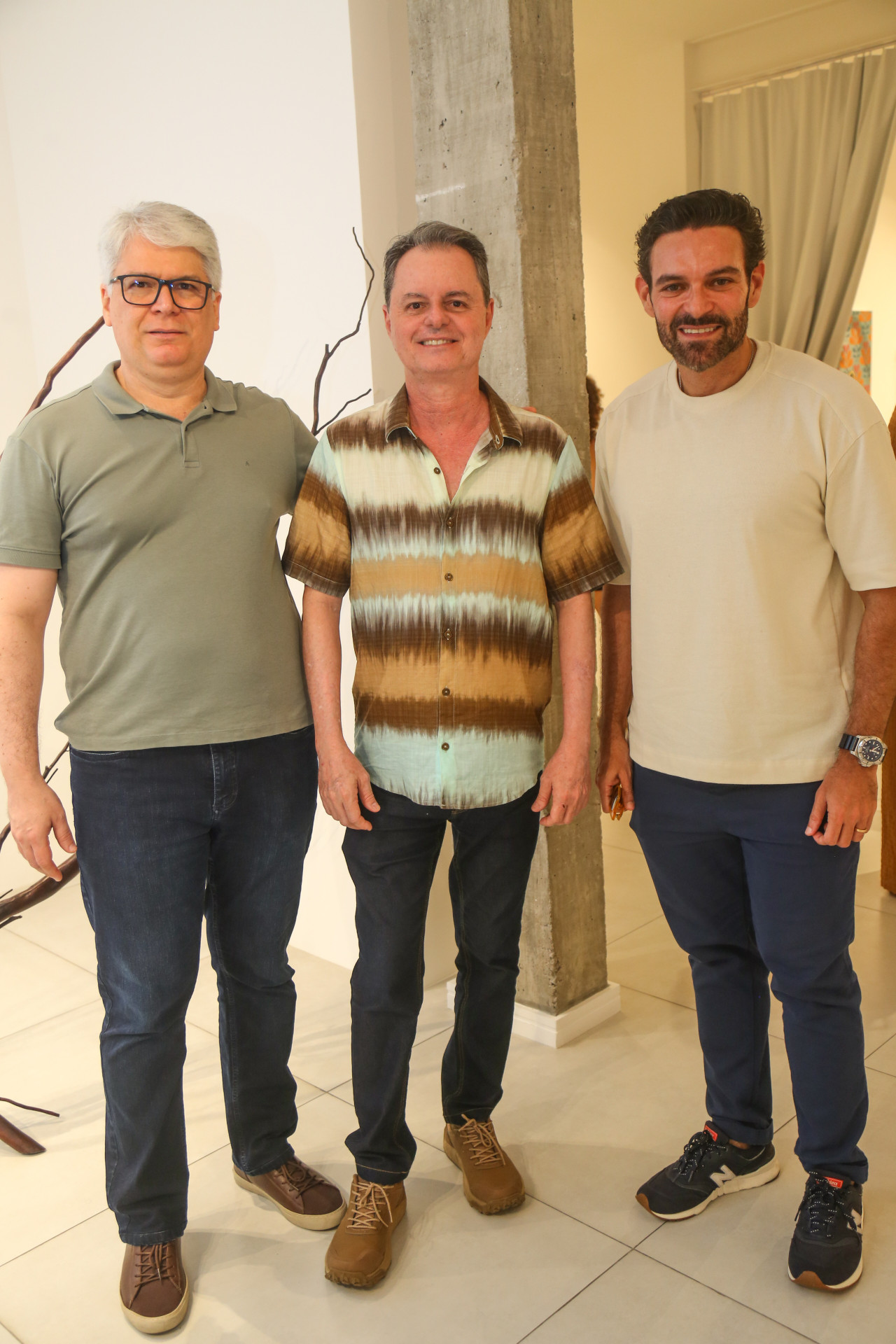 (Foto: JoaoFilho Tavares)Leonardo Leal, Jose Rufino e Clovis Holanda 