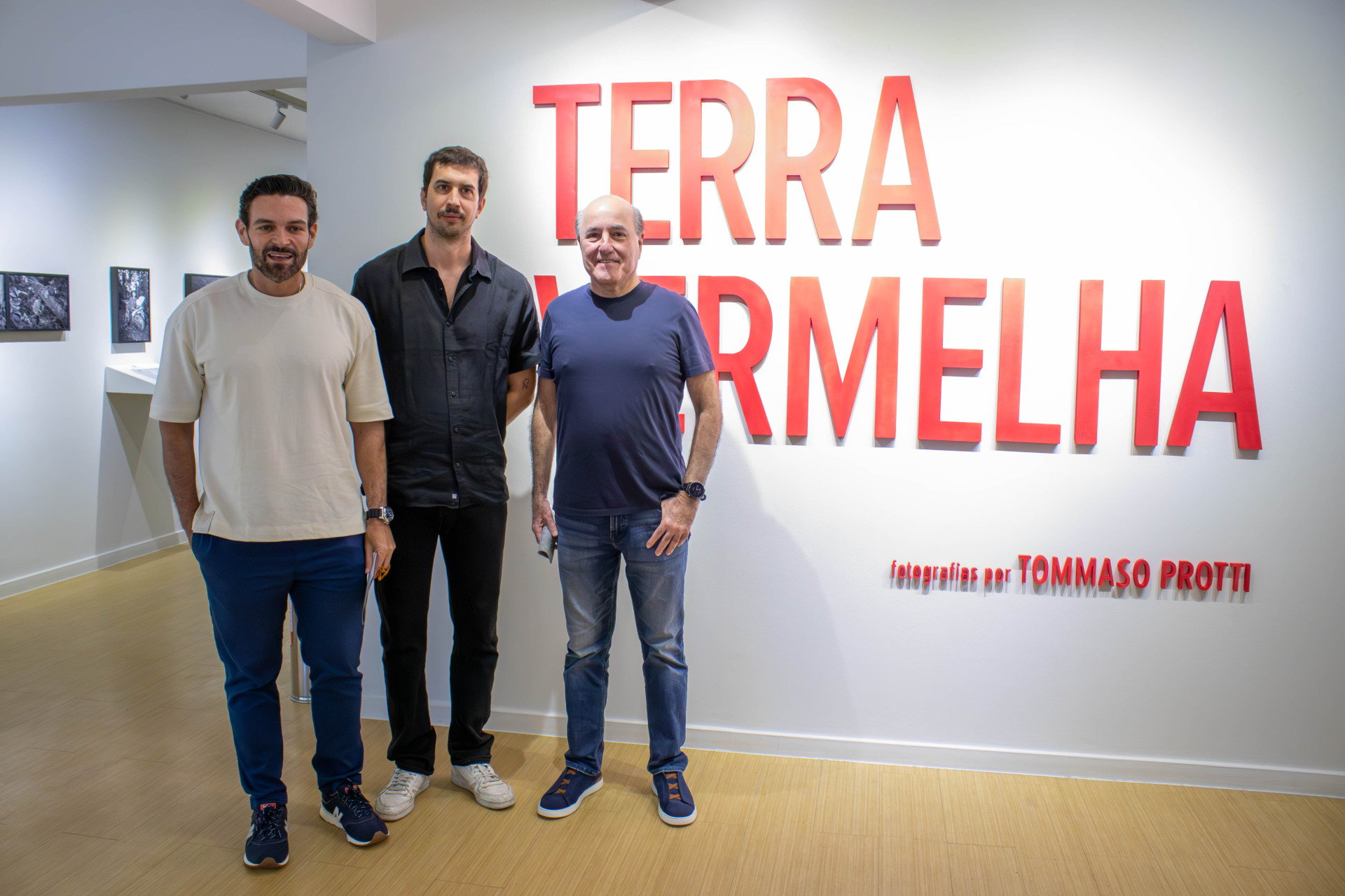 (Foto: Tamiris Soares/Museu da Fotografia Fortaleza)Clovis Holanda, Tommaso Protti e Silvio Frota 