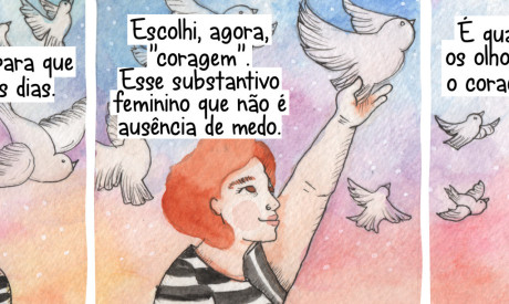 mulher listrada
