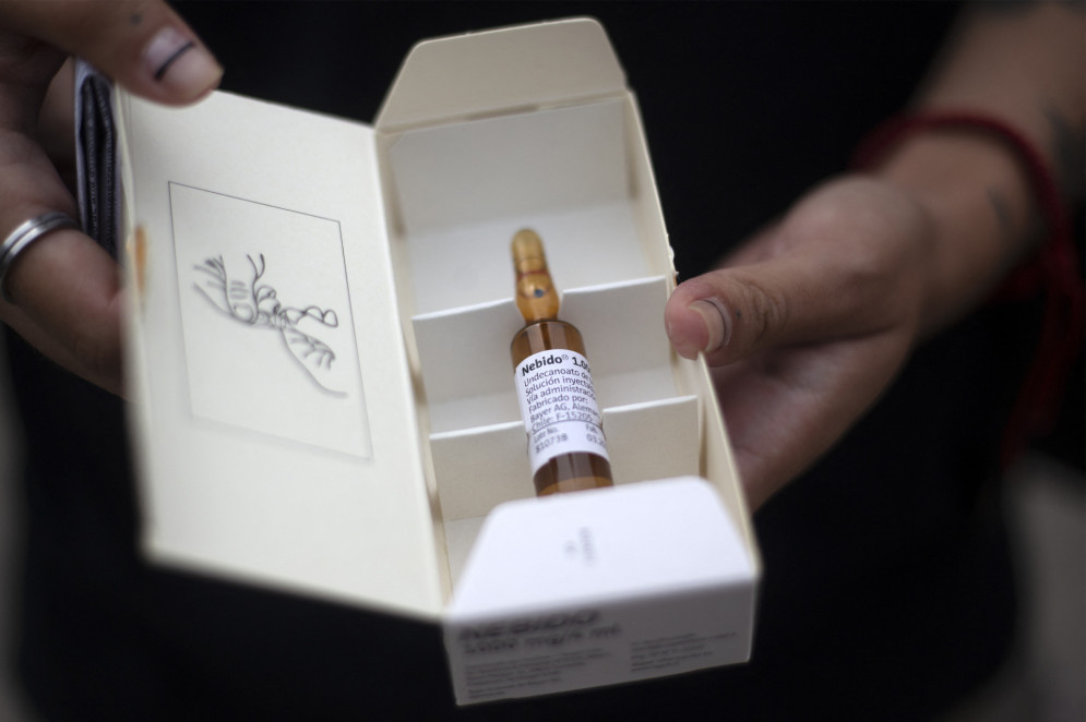 A reposição de testosterona se tornou uma prática comum nas academias e muitas pessoas já se referem ao produto como "Dura" (em referência à marca Durateston) ou "Nibido", outra marca disponível no mercado(Foto: AFP / Claudio Reyes)