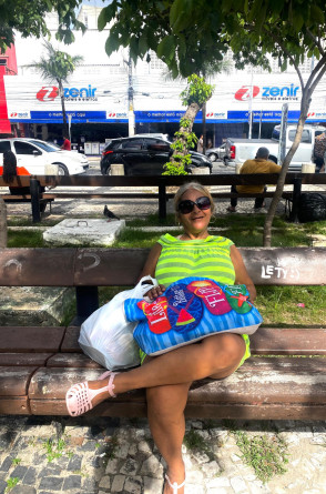 Josileide de Sousa, de 54 anos, é vendedora  (Foto: Rafael Santana )