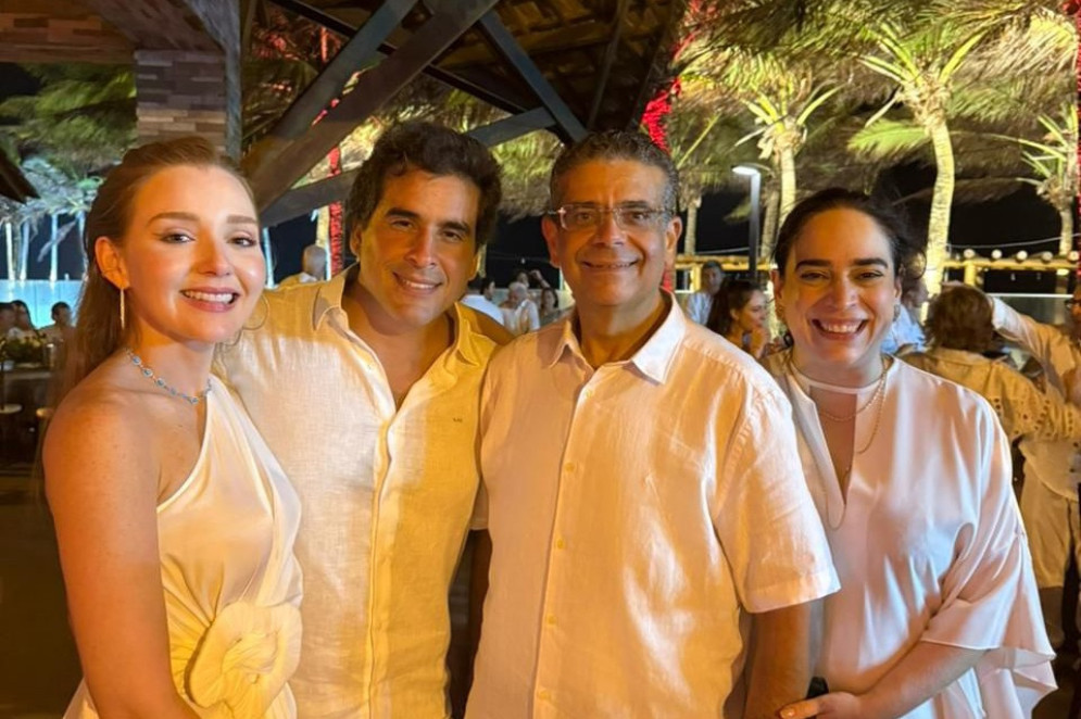 Laryssa, Rodrigo Cruz, Ademar Mendes e Paulinha(Foto: Arquivo pessoal )