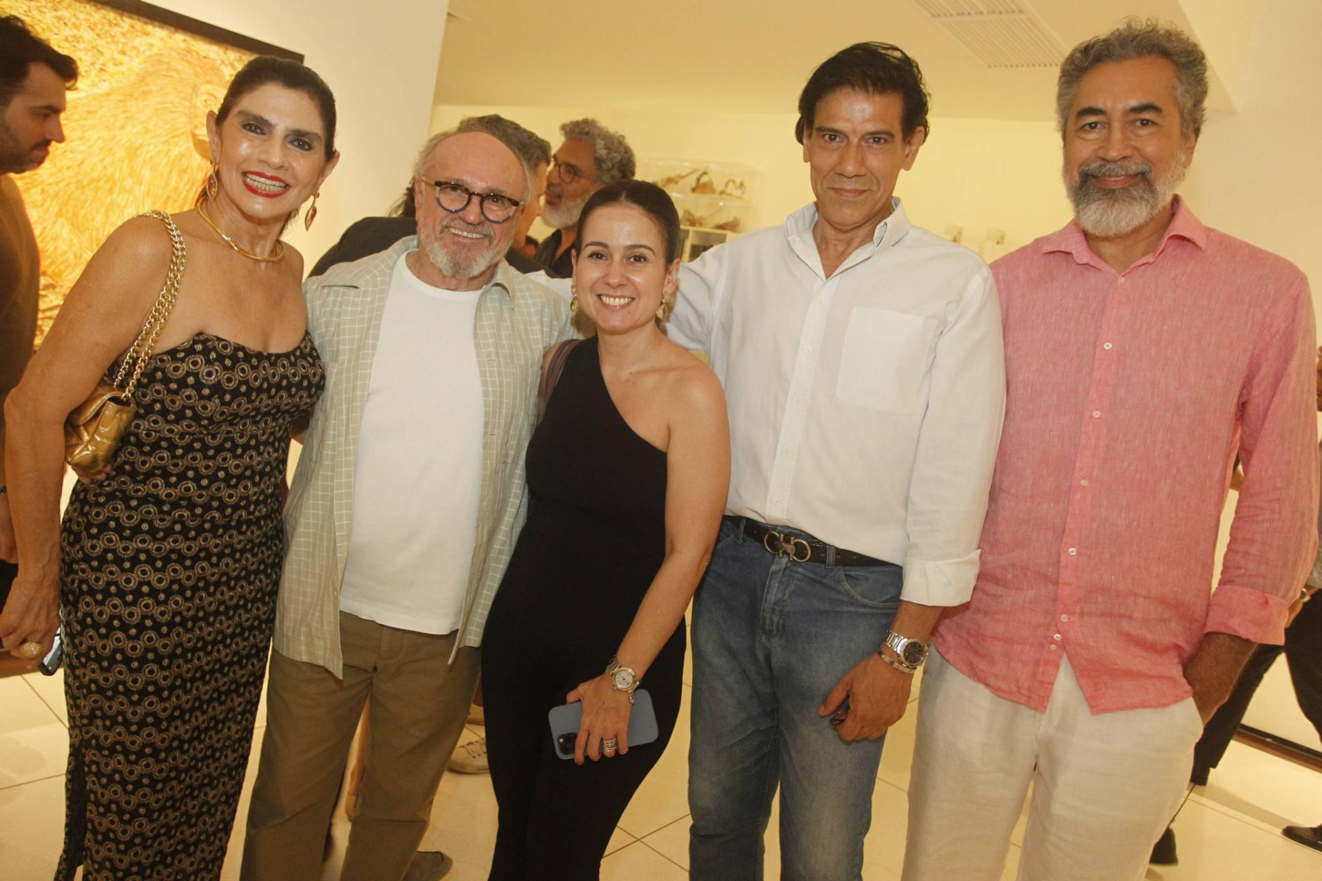 (Foto: MULTIARTE/ DIVULGAÇÃO )Ângela Romcy, Vando Figueiredo, Claudiane e Wilson Loureiro e Fernando França