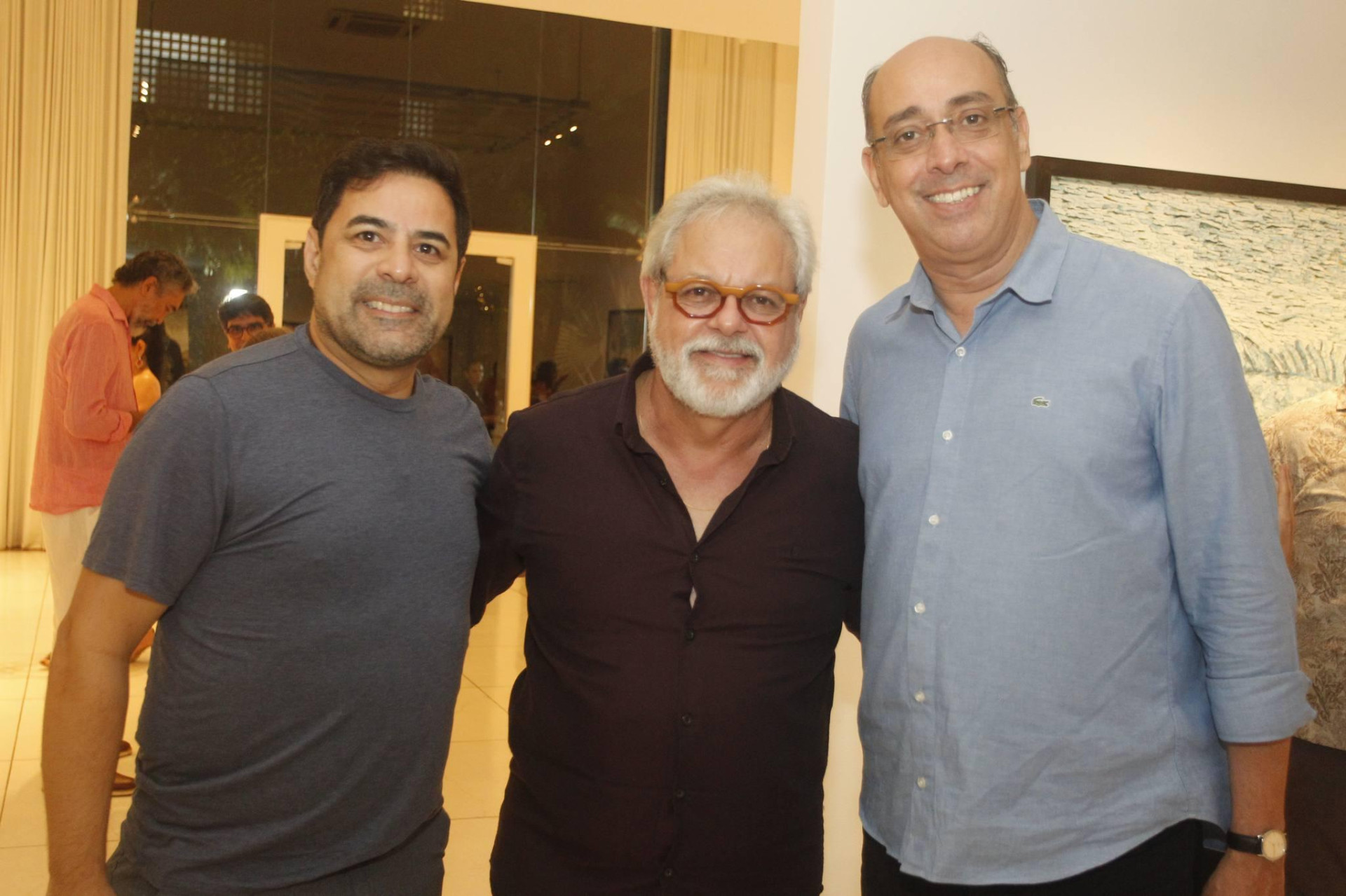 (Foto: MULTIARTE/ DIVULGAÇÃO )Valter Alencar, Marçal Barros e Marcelo Ponte