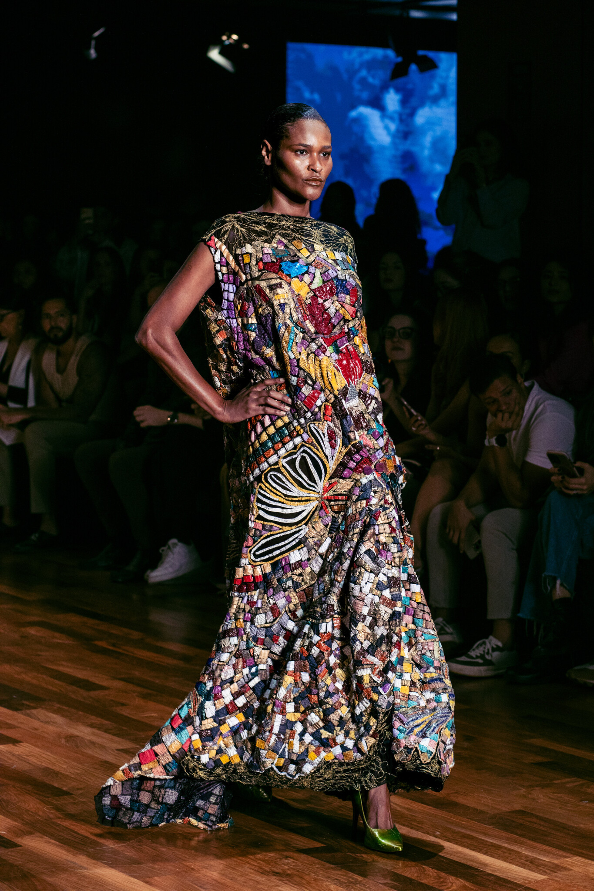 Desfile de Lino Villaventura na SPFW (Foto: Carlos Luz/ Divulgação )