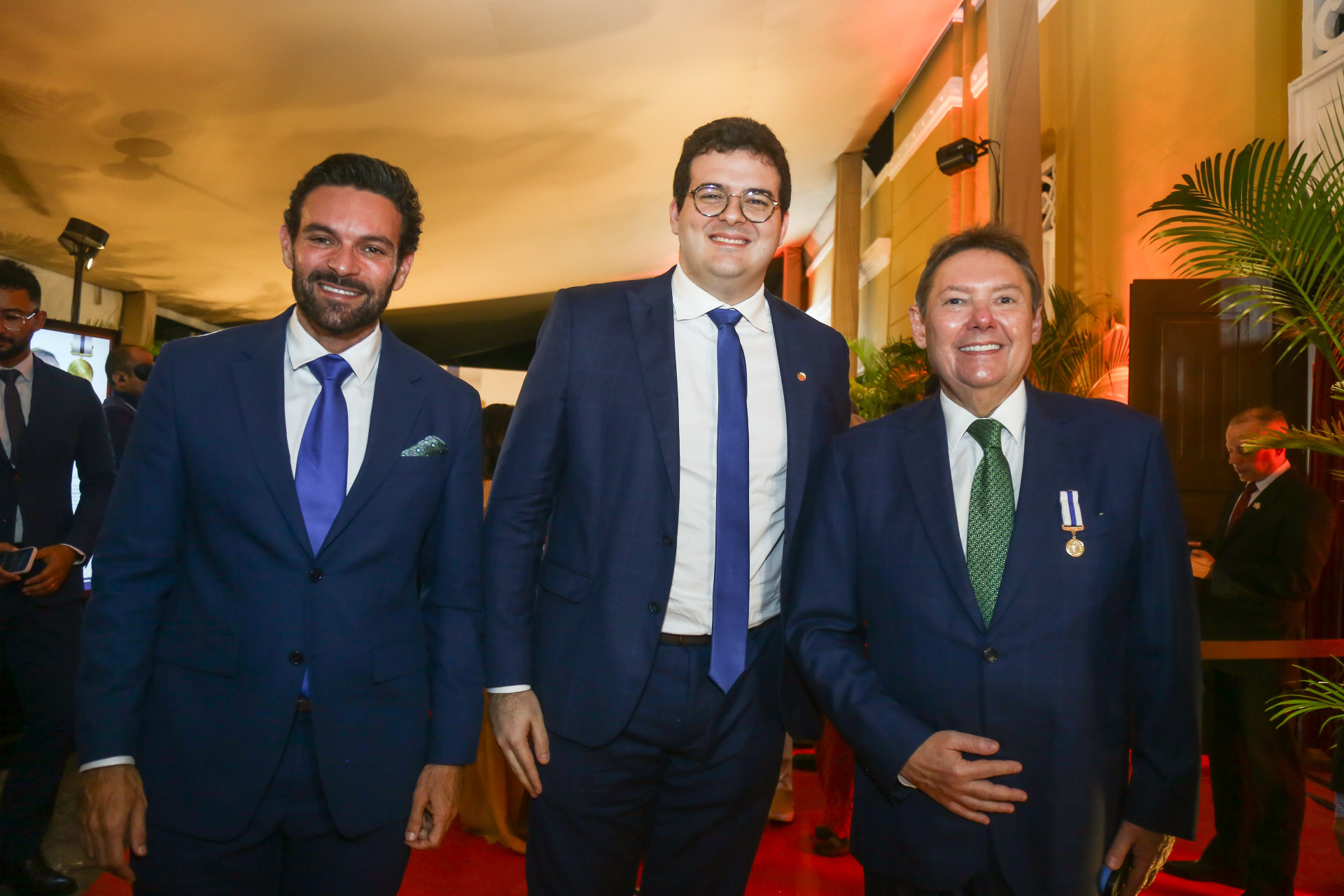 (Foto: JoaoFilho Tavares)Clovis Holanda, Filipe Dummar e Ivens Dias Branco Junior