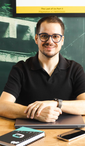 Leonardo Leme, CEO da Compare Games, comenta que a proposta da plataforma é centralizar o acesso a jogos, consoles, periféricos e conteúdos informativos em um único lugar(Foto: Arquivo pessoal)