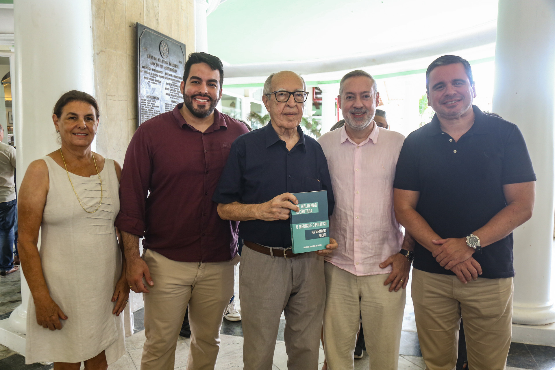 (Foto: JoaoFilho Tavares)Debora Boni, Thiago Rodrigues, Lucio Alcântara, Alberto Fiuza e Pedro Meneleu