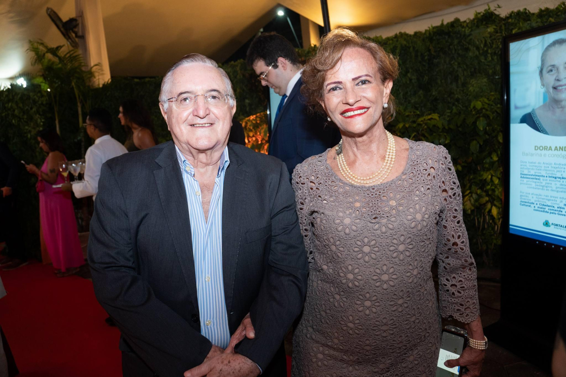 (Foto: JOÃO FILHO TAVARES)Joao Bosco Bastos e Socorro Martins 