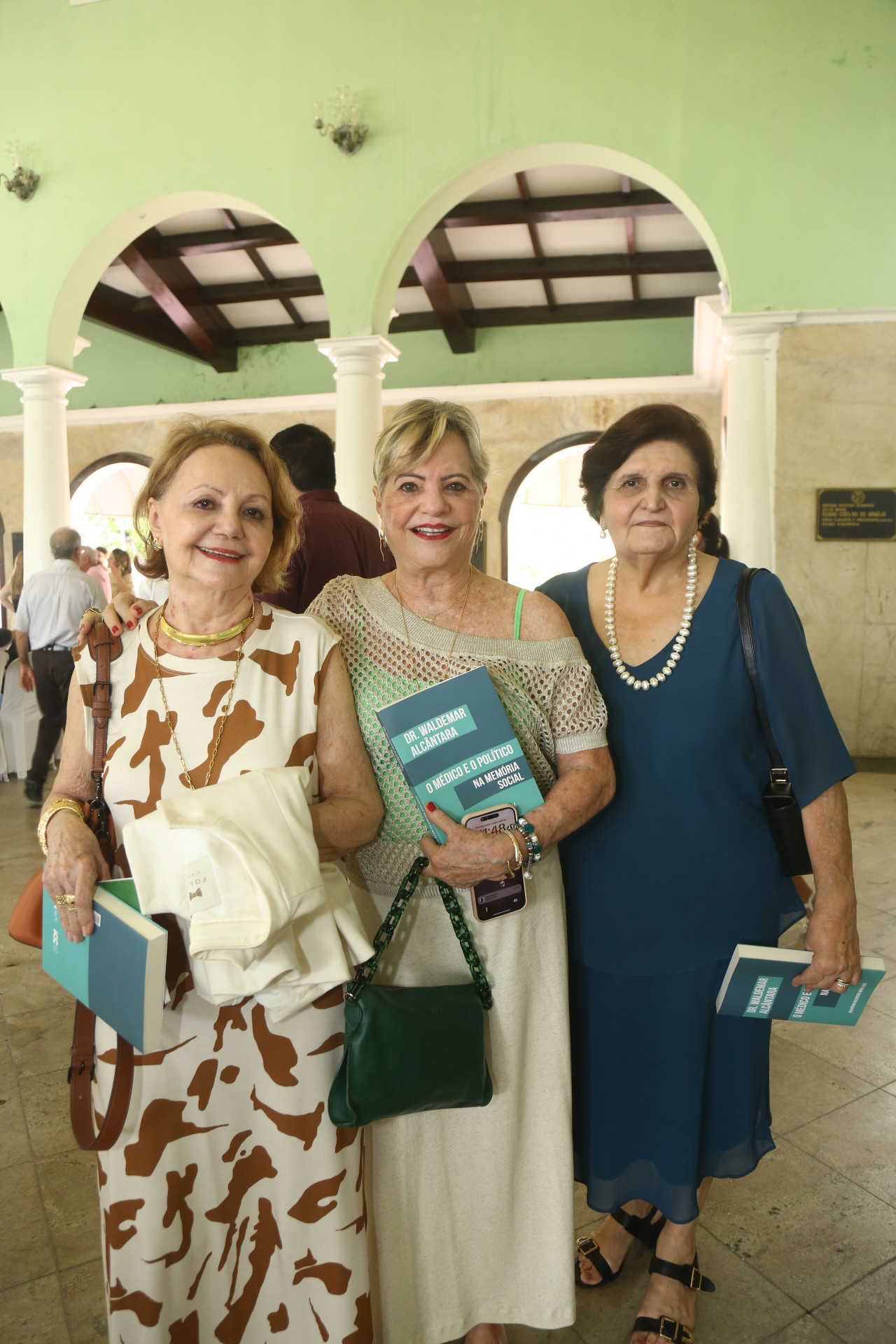 (Foto: JoaoFilho Tavares)Lurdinha Leite Barbosa, Regine Lima Verde e Arair Pinto  