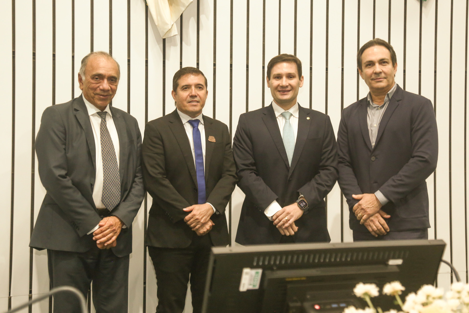 (Foto: João Filho Tavares)José Nunes, Renato Felipe, Marcos Sobreira e Luís Carlos Queiroz