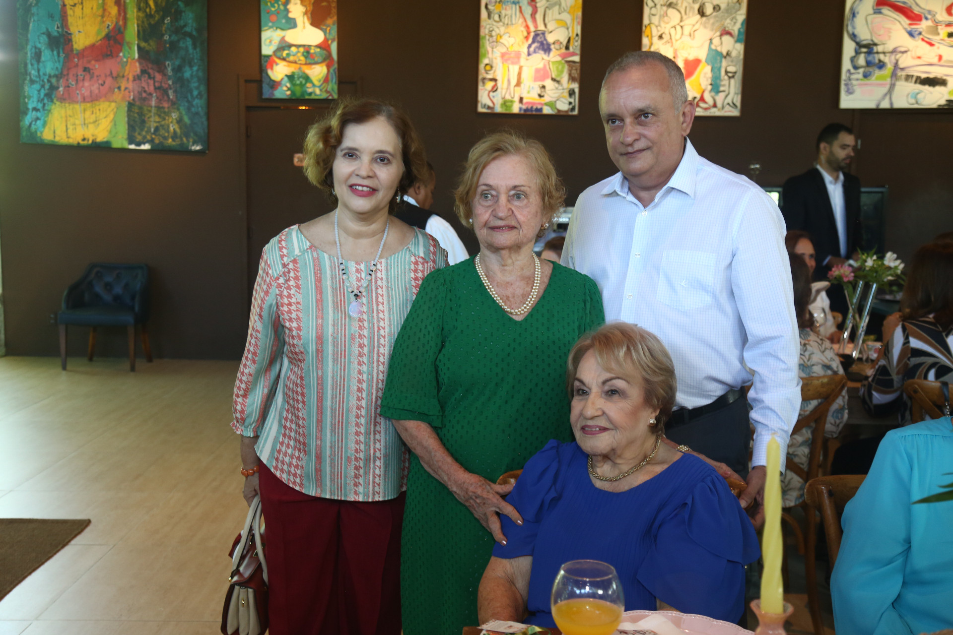 (Foto: JoaoFilho Tavares)Sandra, Victor e Mariza Benevides e Cybele Pontes