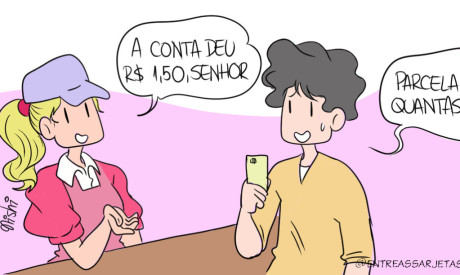 entre as sarjetas
