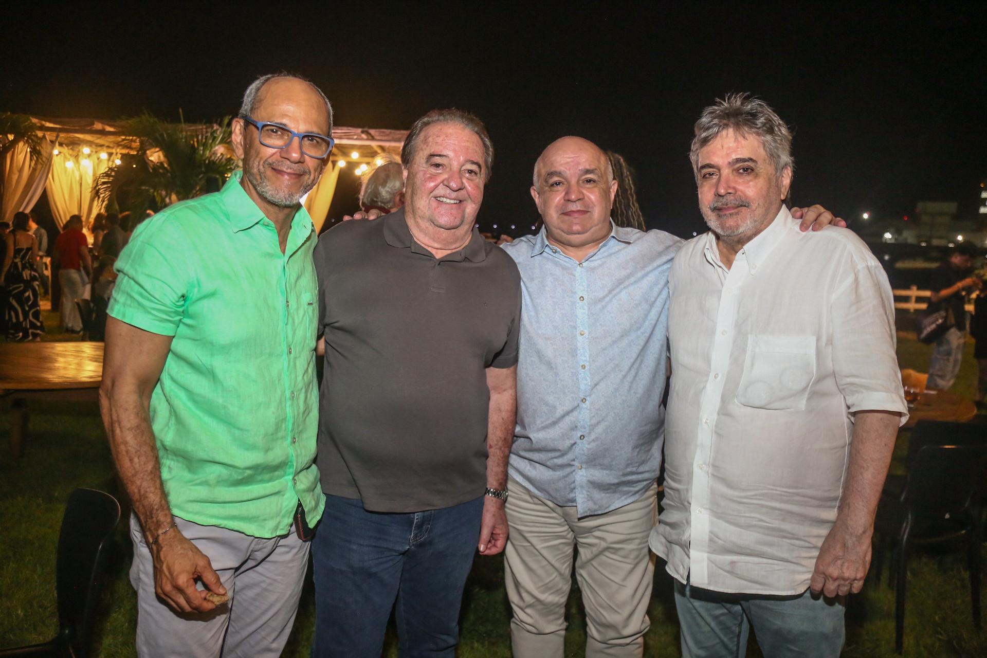 (Foto: JoaoFilho Tavares)Mano Alencar, Chiquinho Aragão, Savio Ponte e Totonho Laprovitera